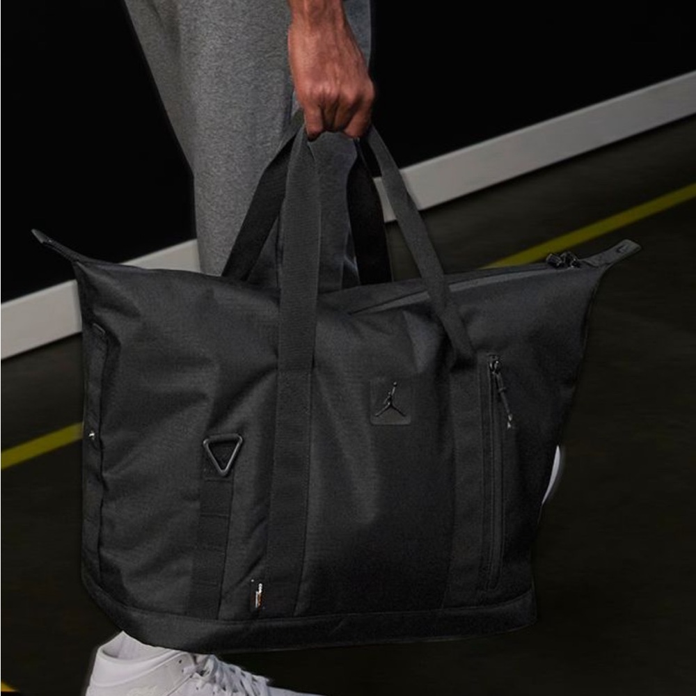 NEW Nike Air Jordan Cordura Duffel Bag for Gym Sports Travel School Overnight - Picture 8 of 8